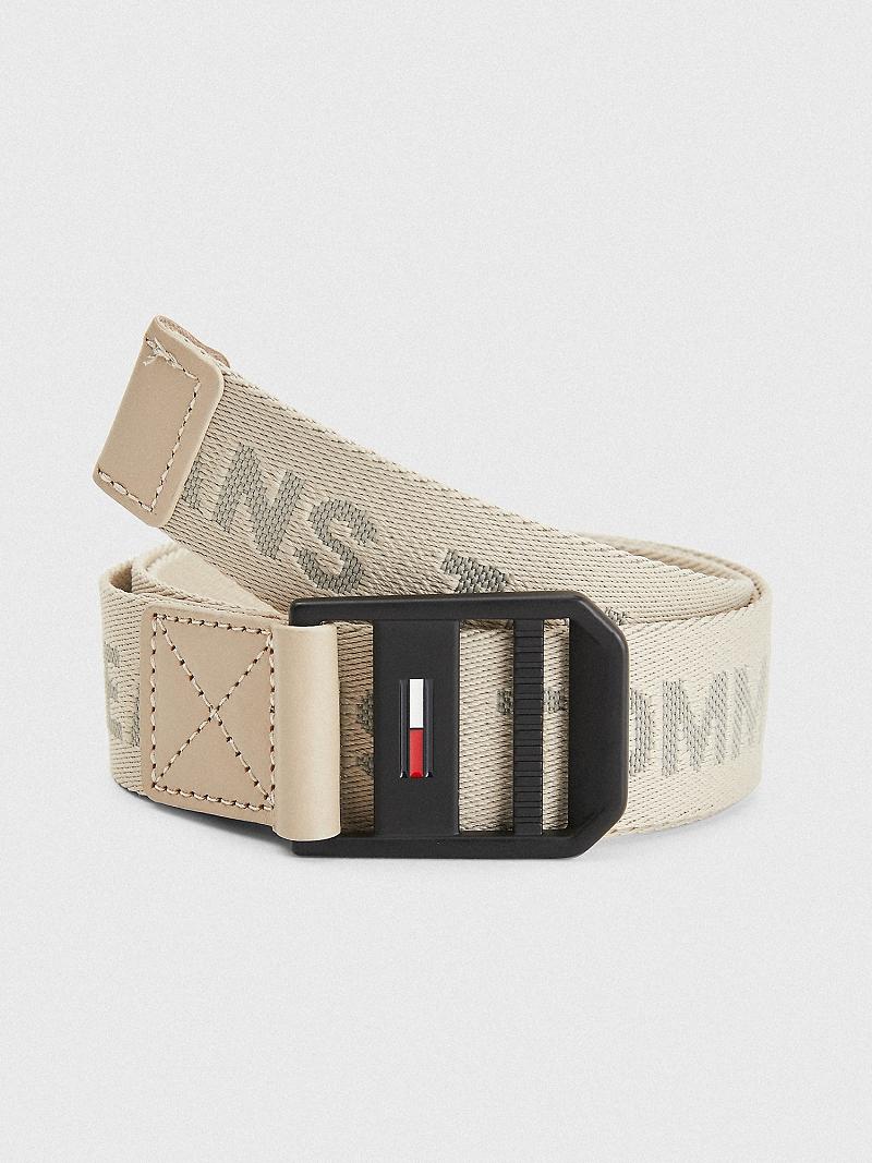 Női Tommy Hilfiger Logo BELTS Barna | HU 1504CTV